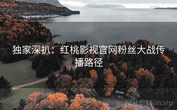 独家深扒：红桃影视官网粉丝大战传播路径