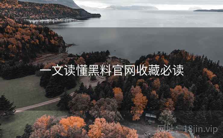 一文读懂黑料官网收藏必读